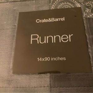 Crate&Barrel Table Runner